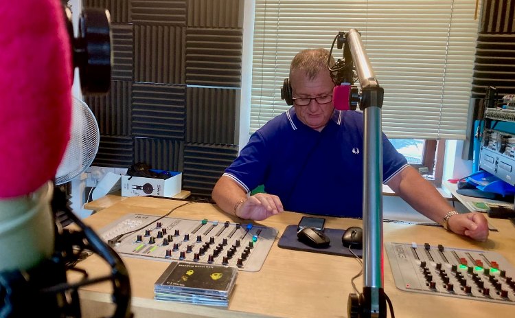 Hailsham FM radio - 18/06/22 Photo: C J Martin