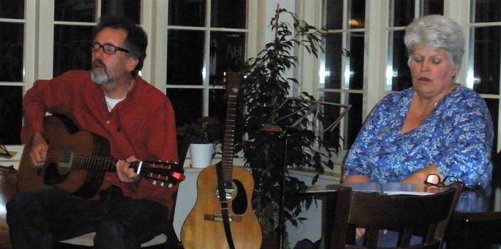 You're gone, with Jayne Ingles on backing vocals 20.10.13