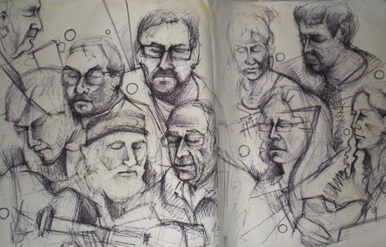 Danny McEvoy original - The Green Man - 5/10/14