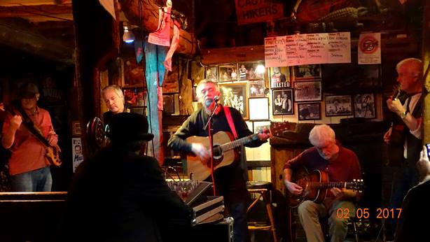 Sound man at the Six Bells - 02/05/17 - Photo: Ray Whiteway-Roberts
