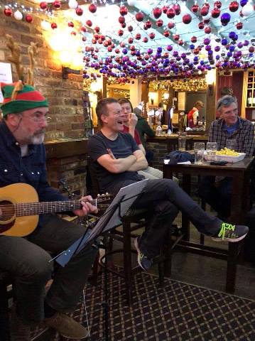 Laughs at the Green Man - 17/12/17 Photo: Jem Bardin