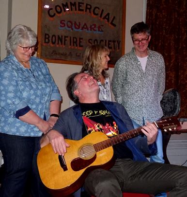 Standing Room Only at the Elephant and Castle with Jayne, Lisa & Jason - 14/01/18 Photo: Ray