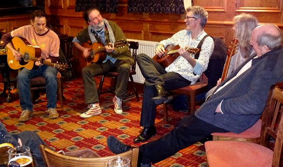 Toast for one at Cross in Hand - 14/02/18 Photo: Ray