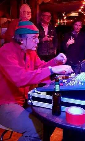 Six Bells sound desk - 11/12/18 Photo: Heather