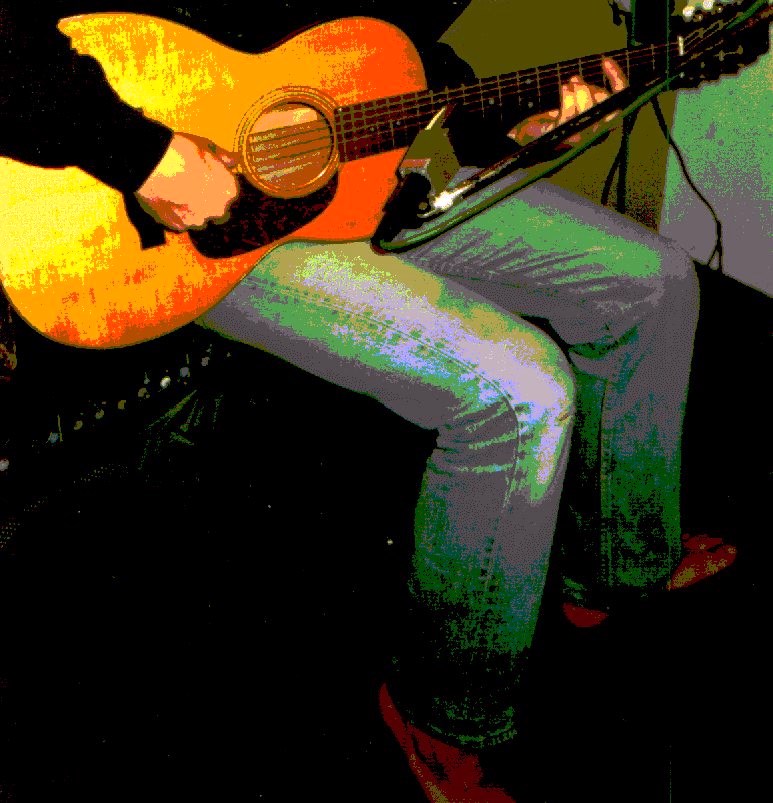 Recording in Studio 9 - 1995