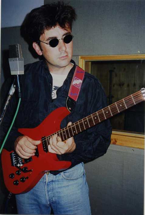 Recording in Studio 9 - 1995