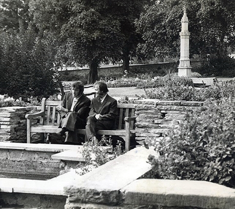 Maidstone Street Drinkers in 1975 - I took this photo as part of my O Level photography work