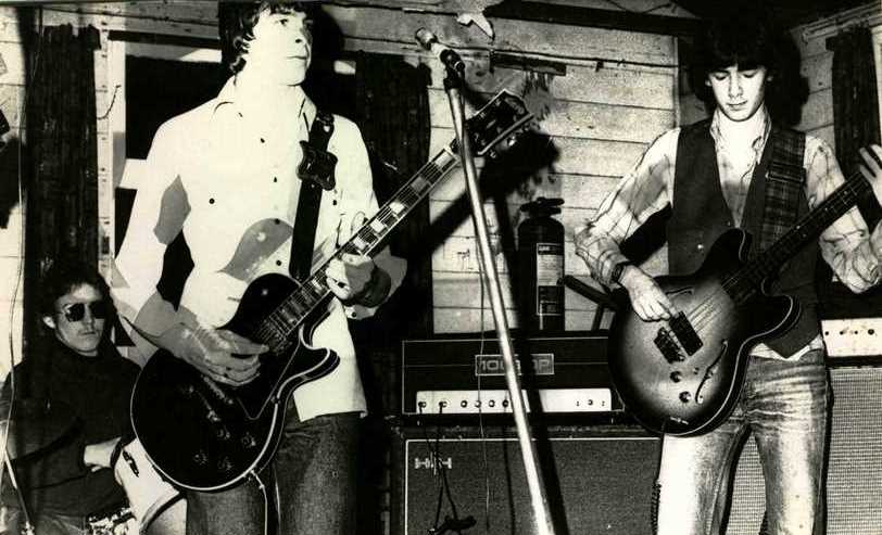 On stage with Live Evil