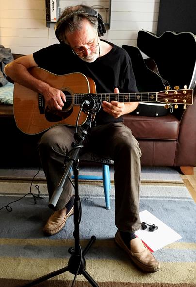 C J Martin in the studio - Journey Part 1