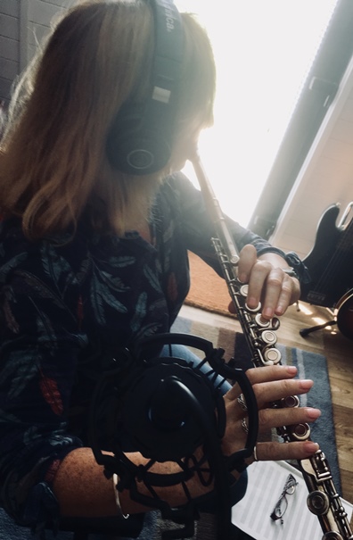 Heather in the studio - Journey Part 1