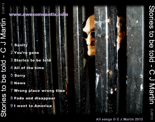 Click to view a larger image of the Stories to be told CD tray rear artwork