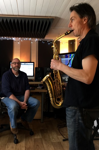 Kevin & Simon - alto sax time - Then & Now 2