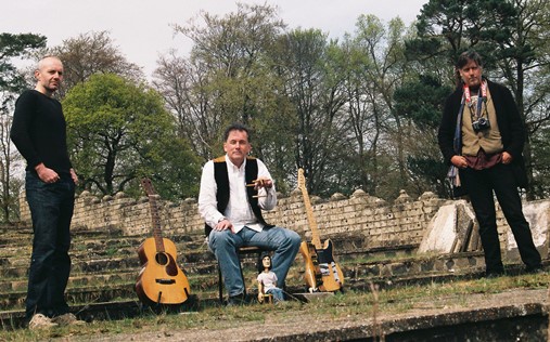 Photo shoot for album cover artwork with Tony Sinnett & Mark Eason