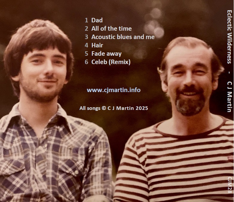 Click to view a larger image of the Eclectic Wilderness EP back cover artwork
