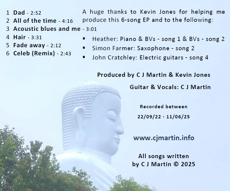Click to view a larger image of the Eclectic Wilderness EP inside cover artwork