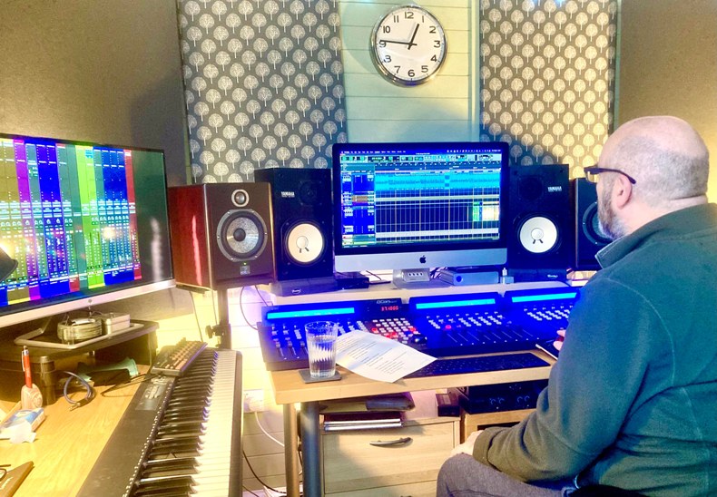 Kevin Jones at the controls