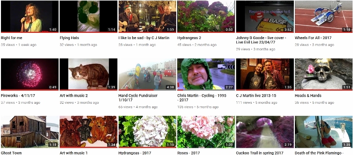 Click to visit my You Tube short films page