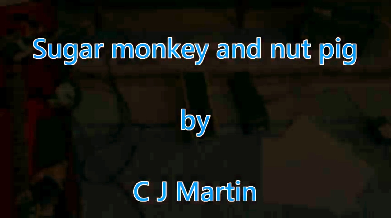 Sugar monkey and nut pig